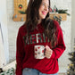 Merry Plaid Luxe Pullover