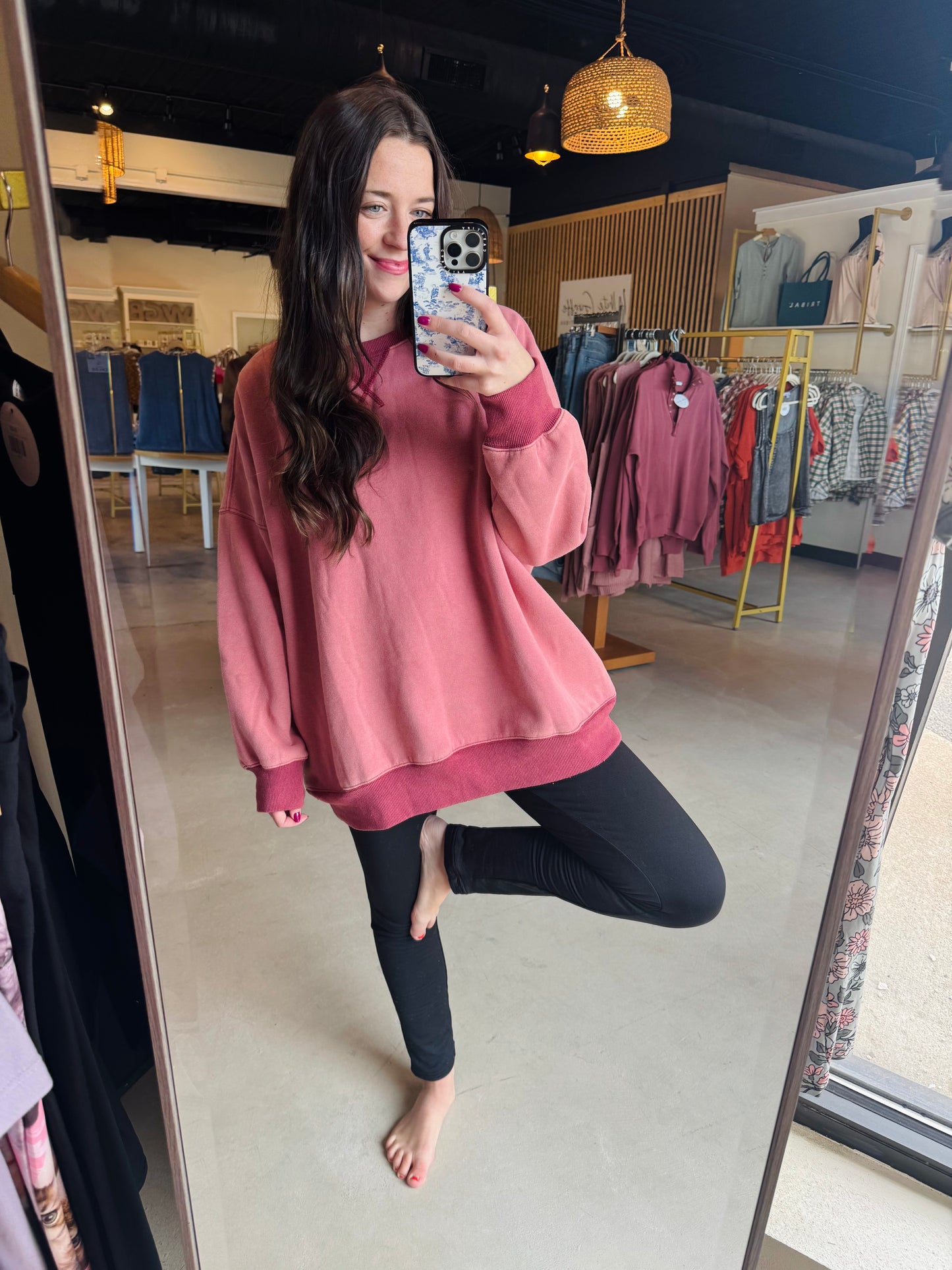 Lilla Fleece Pocket Leggings
