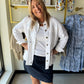 White Button Up Jacket