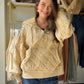 Dandelion Quilted Quarter Zip Hoodie