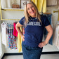 Navy Simply Lakegirl Tee