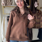 Brown Mckenna Pullover