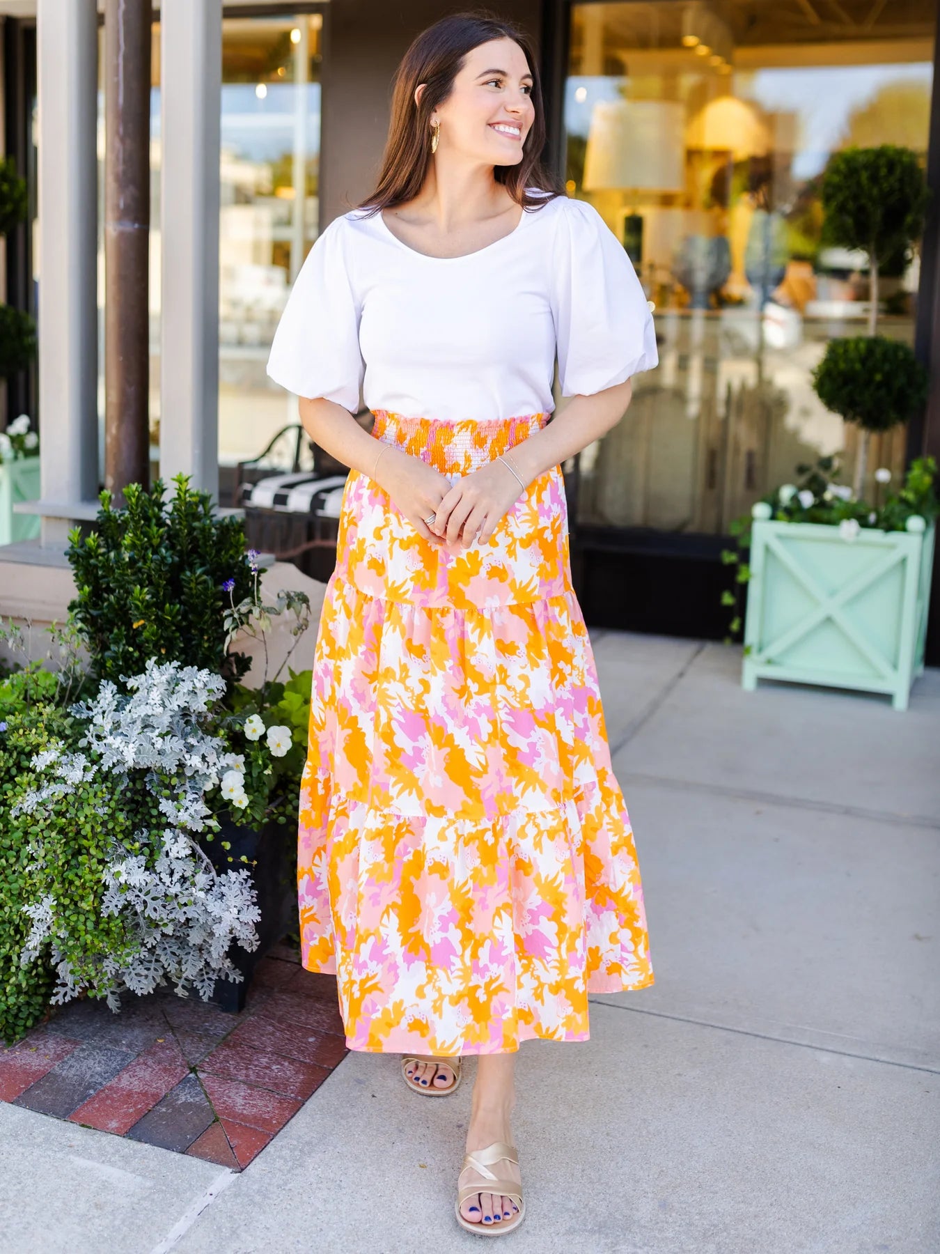 Sadie Spring Blooms Skirt