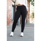 Black Luxe Pocket Leggings