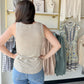 Camel Heather Euclid Tank