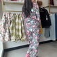 Paw Print Jogger PJ Set