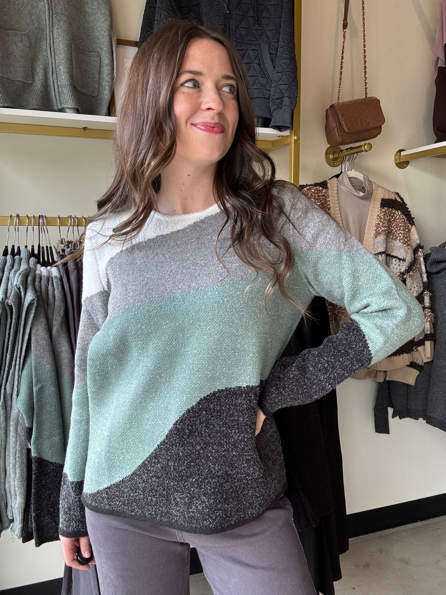 Silverpine Double Knit Sweater