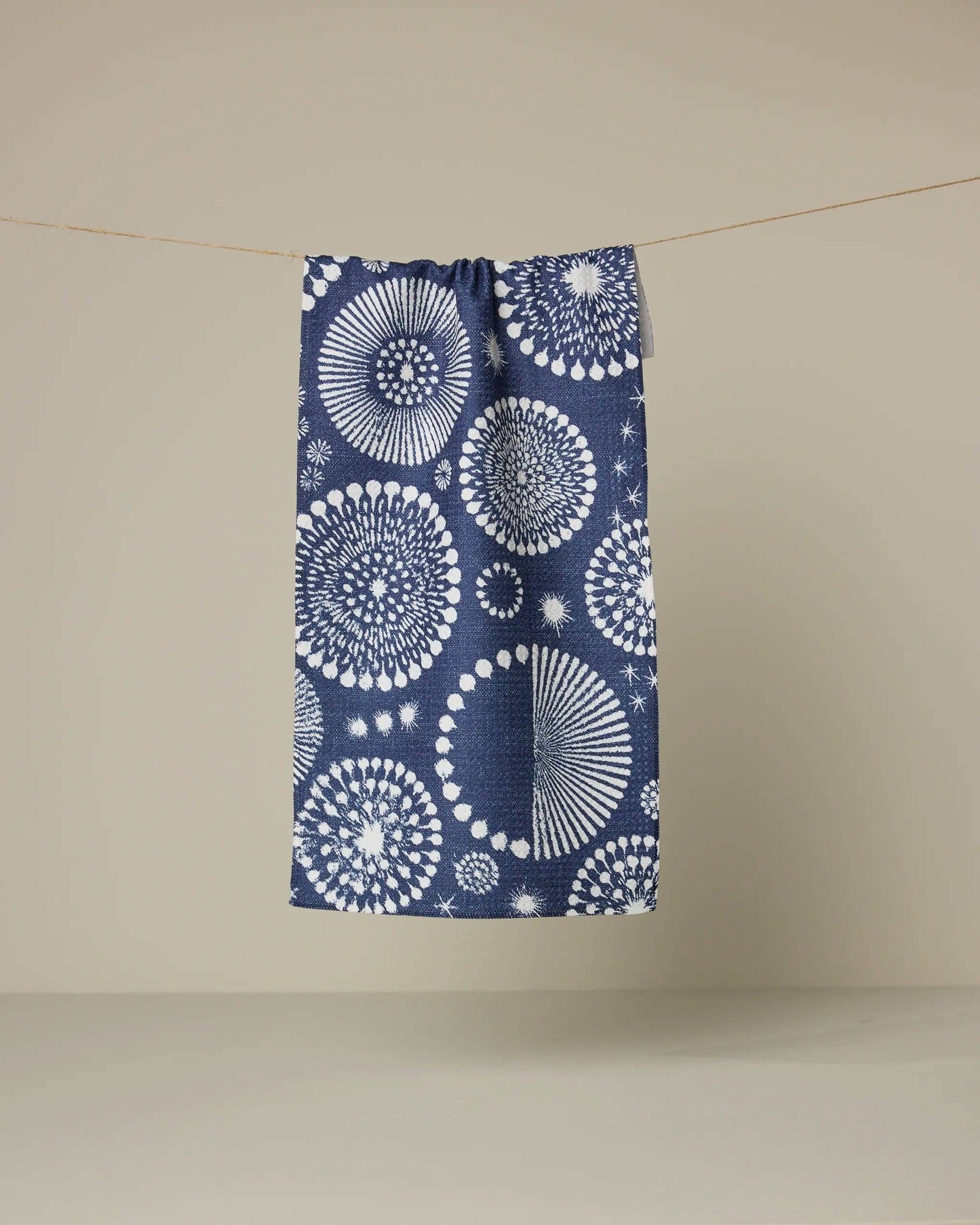 Freedom Sparks Navy Bar Towel