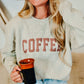 Coffee Puff Knit Sweater