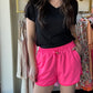 Neon Pink Everyday Shorts