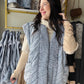 Quilted Chambray Vest