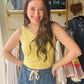 Soft Yellow Hold Tight Tank