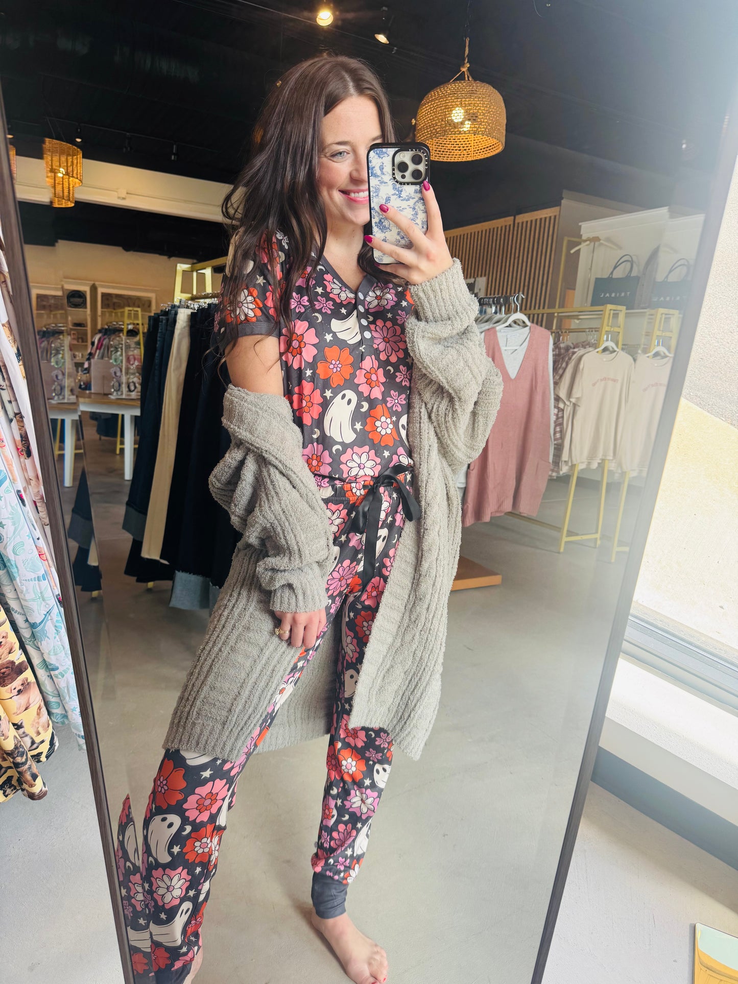 Boho Ghost Pajama Set