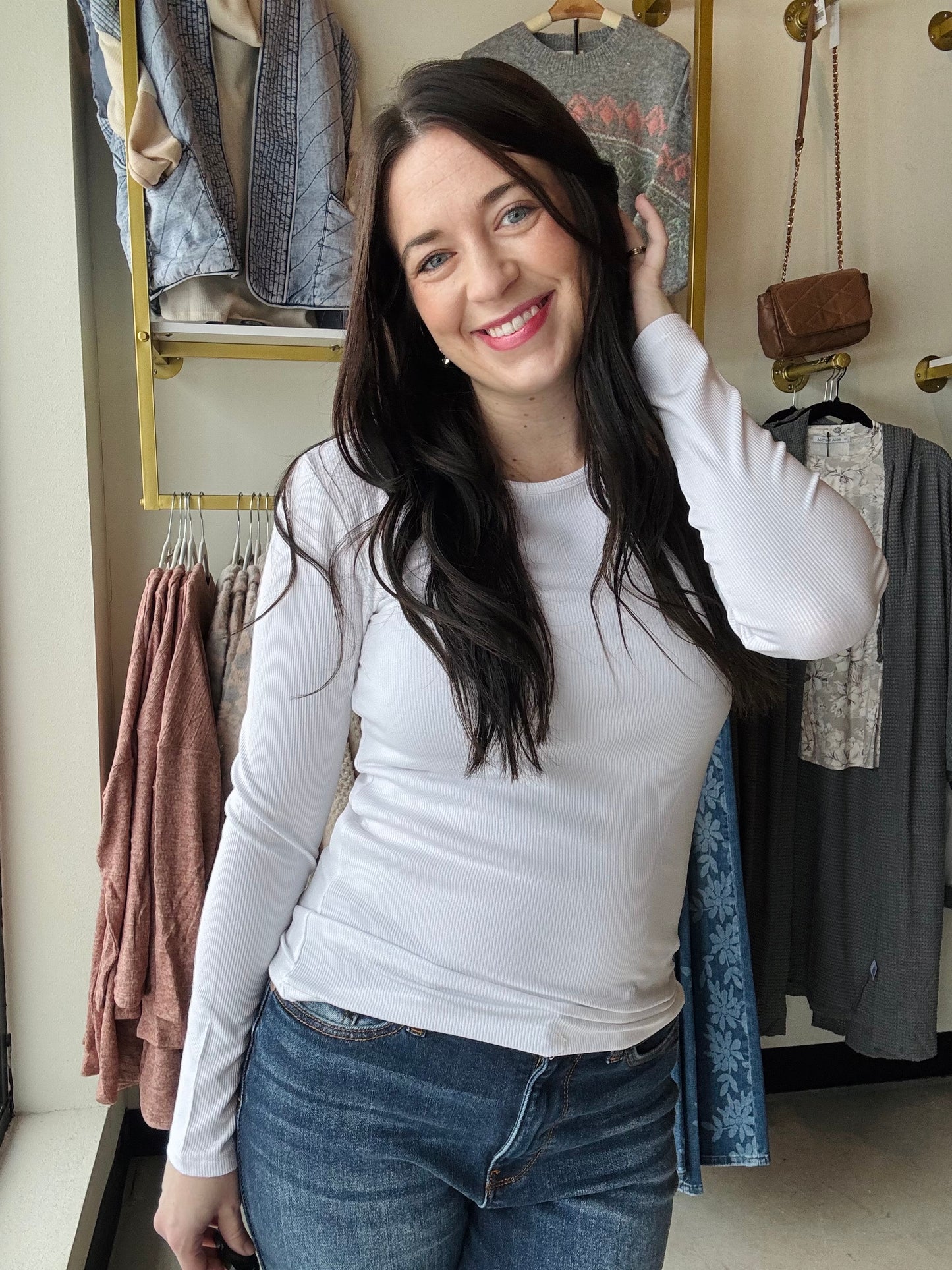 White Pure Comfort Long Sleeve