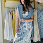Blue Bows Caroline Night Dress