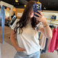 Light Heather Asher Tee