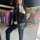 Black Corrine Joggers
