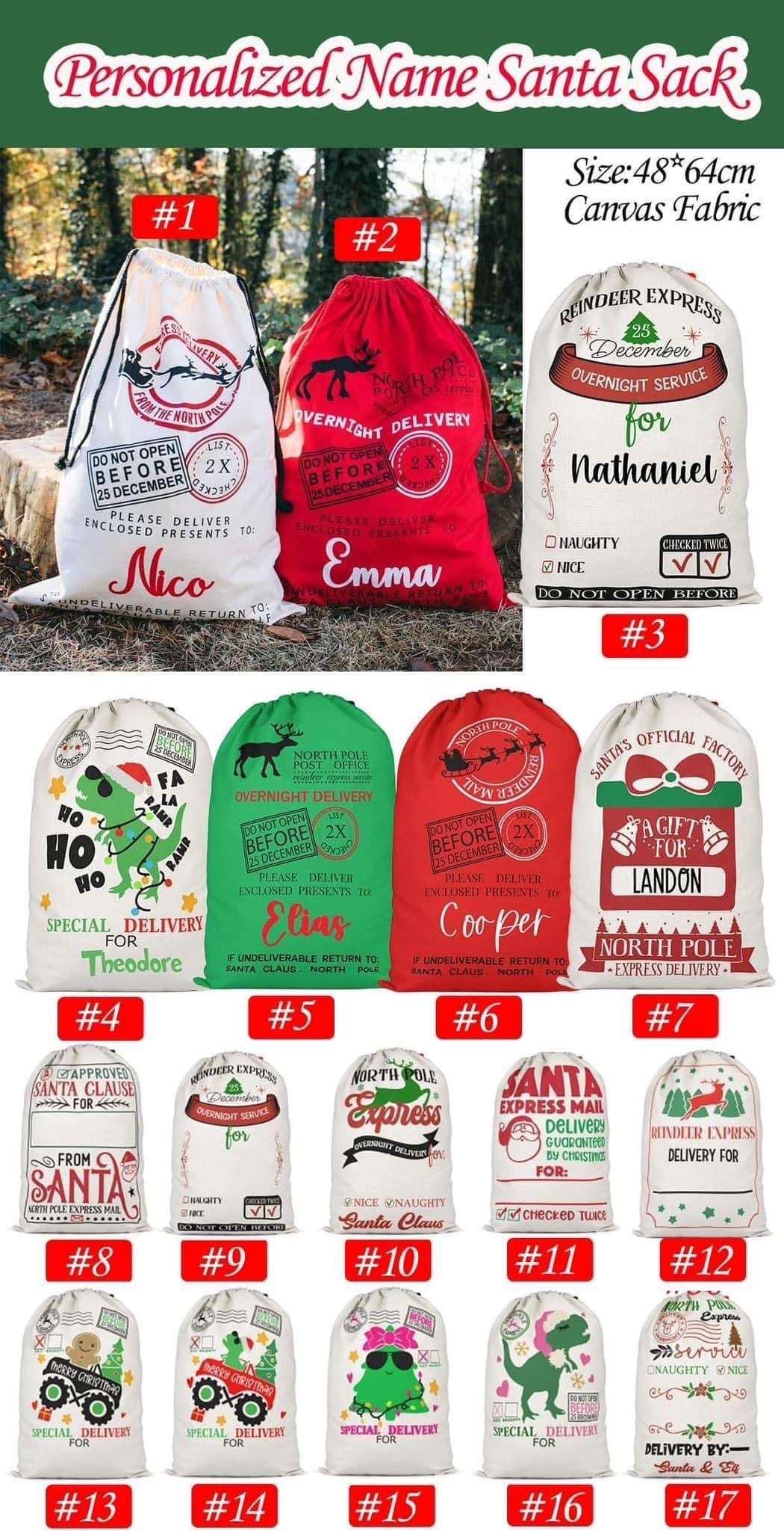 Holiday Sack- Preorder