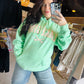 Mint Hooded Fleece Sweatshirt - Lakegirl