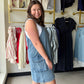 Denim Millie Overall Dress