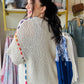 Multi Stitch Chunky Cardigan