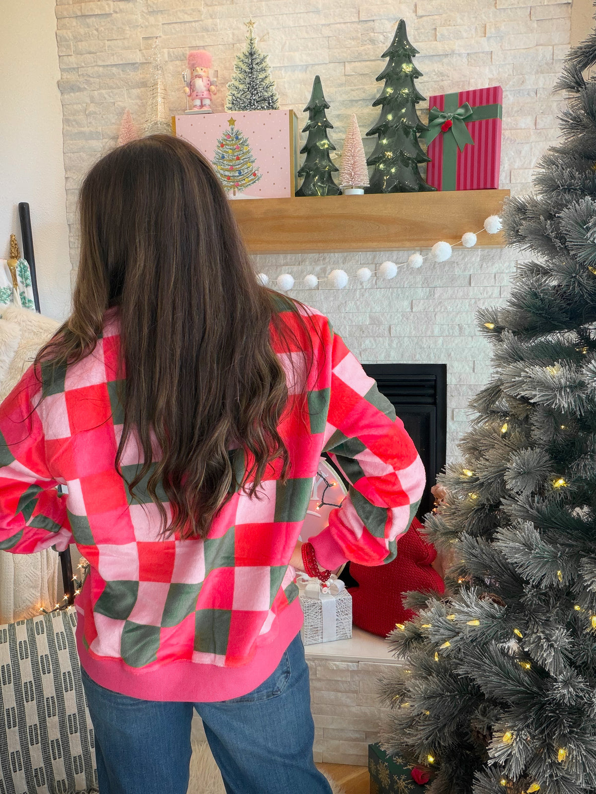 Ho Ho Ho Fuzzy Sweatshirt