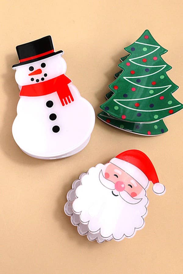 Playful Holiday Hair Clips