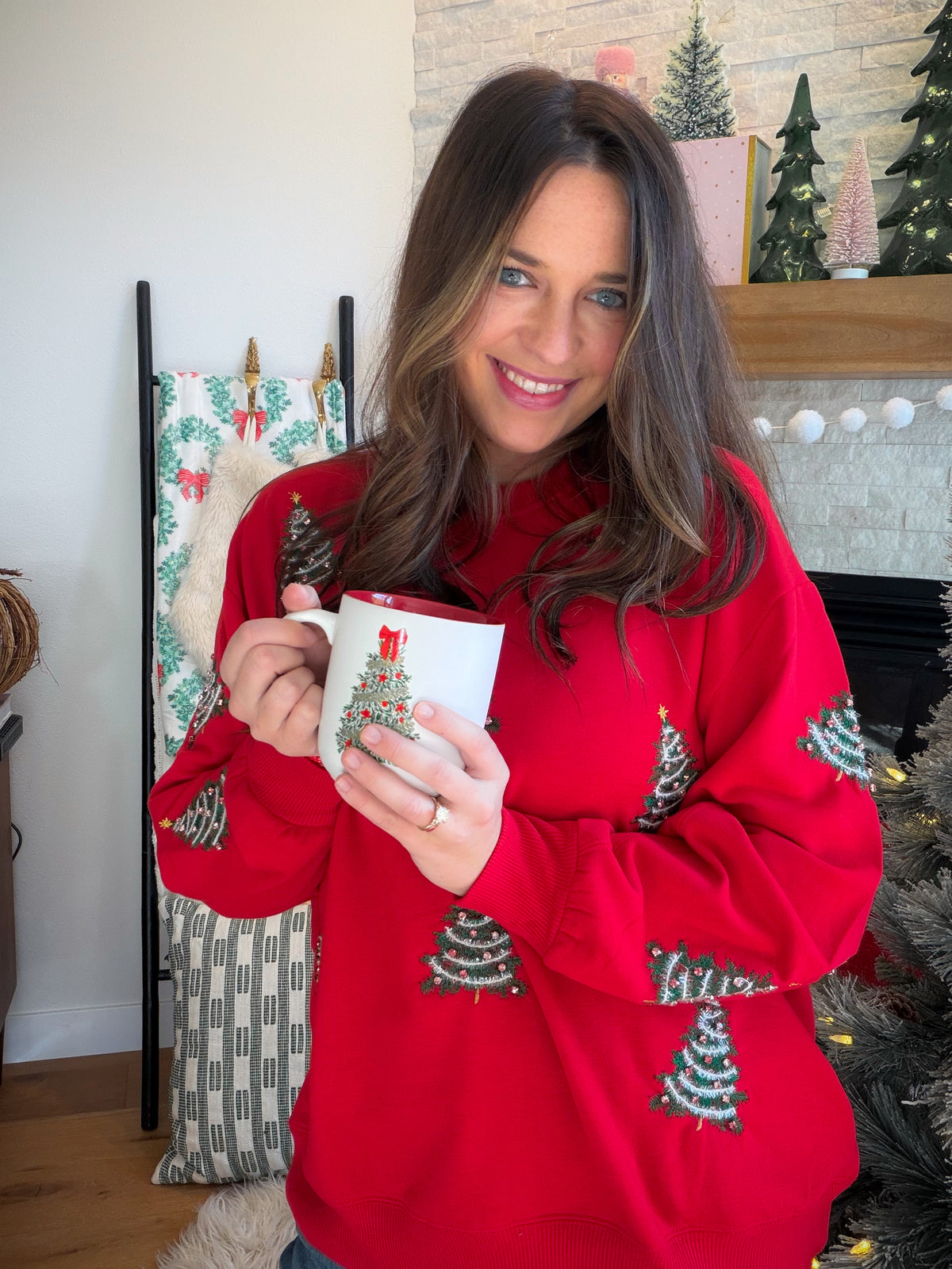 Sarah Merry Trees Sweatshirt