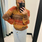 Brown & Rust Sweater