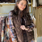 Brown Chunky Textured Vest