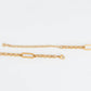 Waterproof Necklace 20" Rolo Link Bar Station Narelle