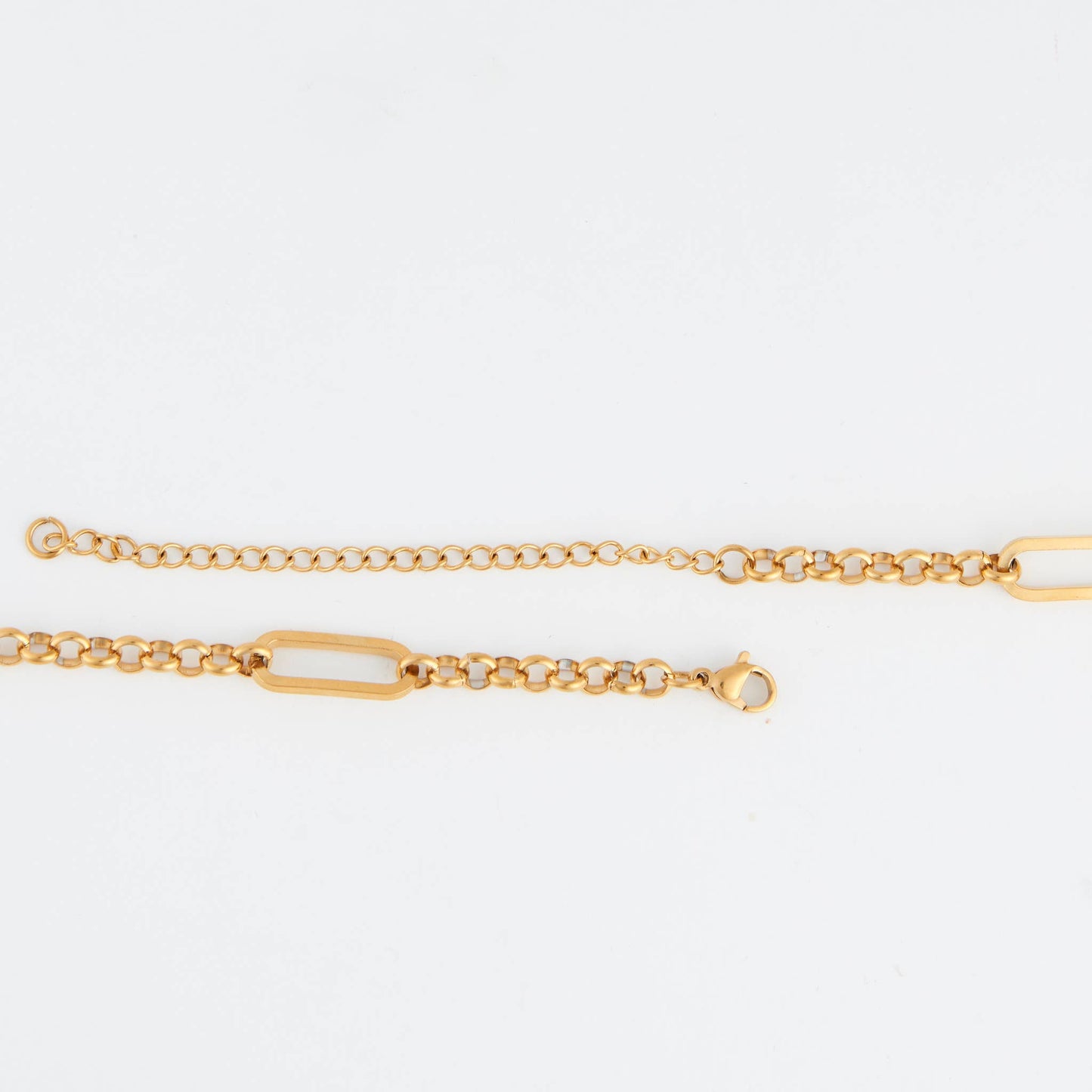 Waterproof Necklace 20" Rolo Link Bar Station Narelle