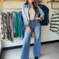 Jean Scoop Pocket High Rise Jeans