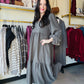 Charcoal Woven Maxi Dress