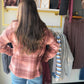 Mauve Plaid Holland Jacket