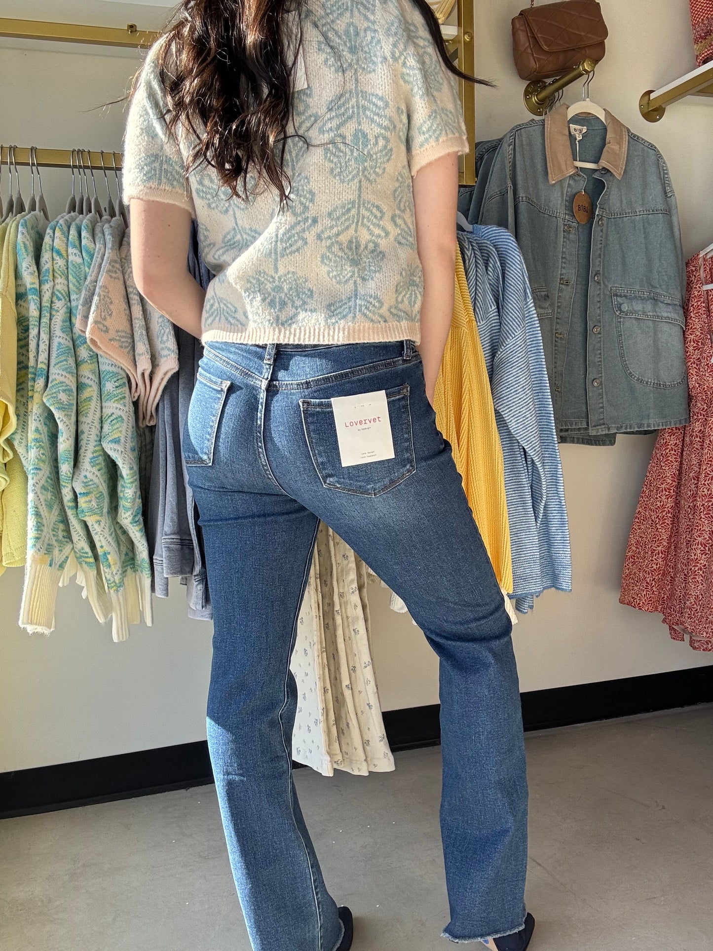 Momentous Dark Wash Bootcut Jeans