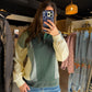 Hunter Collared Snap Sweatshirt