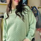 Spring Leaf Gianna Crewneck Sweater