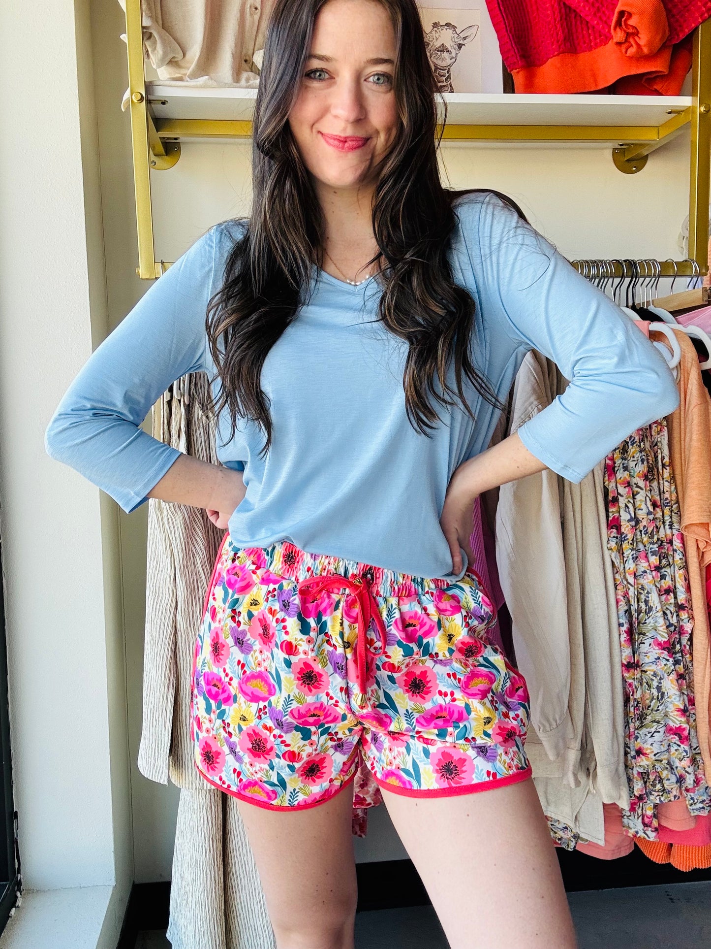 Fields of Floral Everyday Shorts