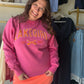 Pink & Orange Crewneck- Lakegirl