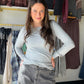 Heather Grey Stacy Top