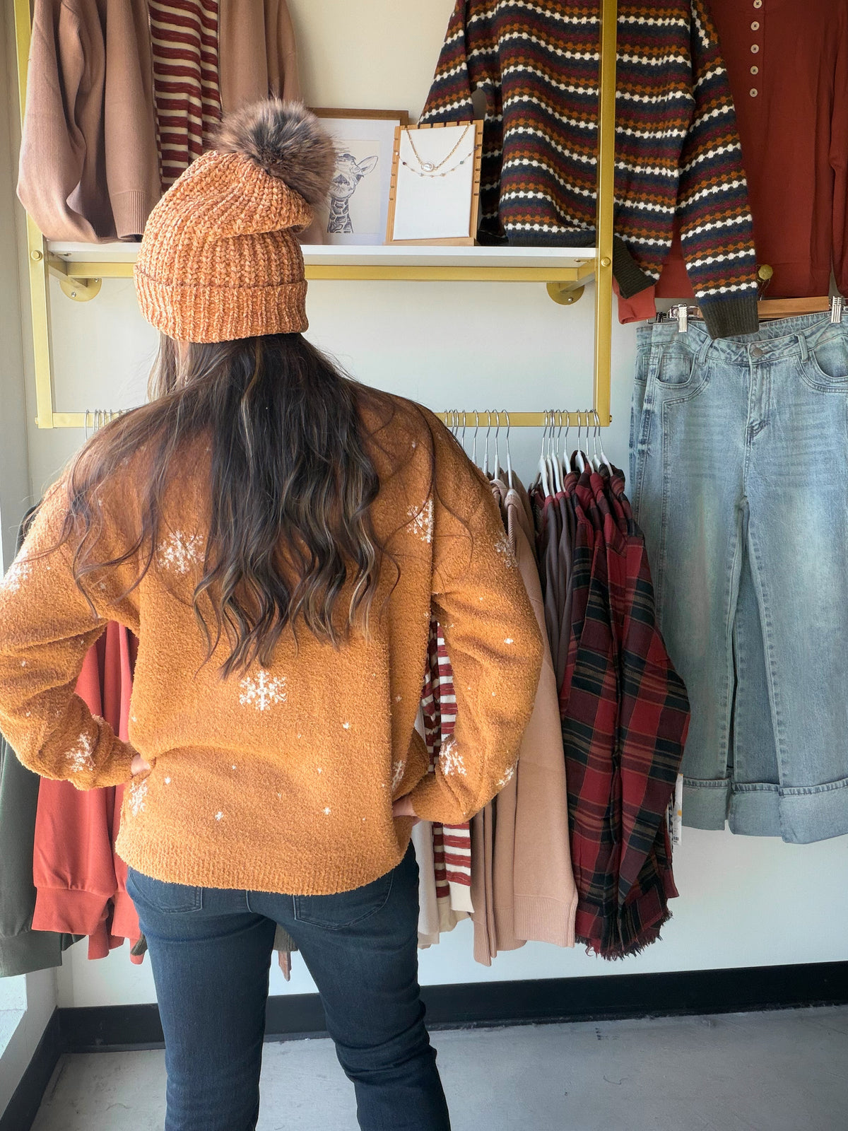 Reindeer Luxe Crewneck Sweater