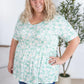 Sarah Ruffle Short Sleeve