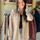 Camel Ivory Cassian Shirt