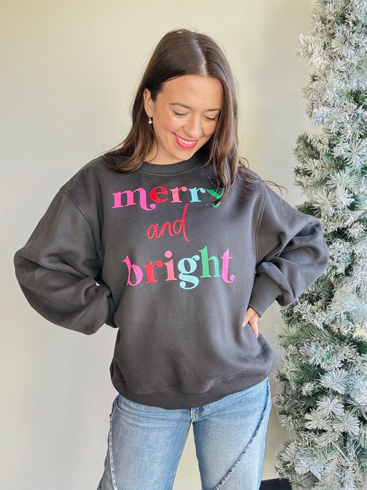 Merry & Bright Crewneck