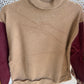 Collette Fuzzy Mockneck Sweater