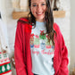 Christmas Plants Chambray Tee