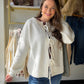 Ivory Tie Closure Cardigan
