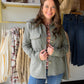 Sea Spray French Terry Shacket