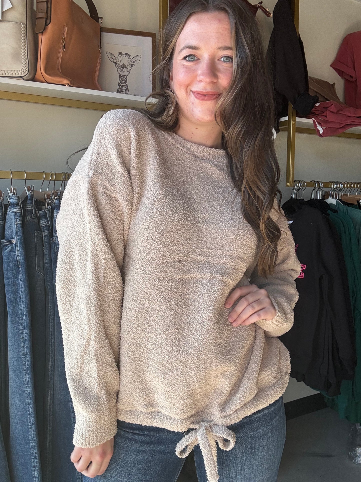 Cloud Luxe Crewneck Sweater